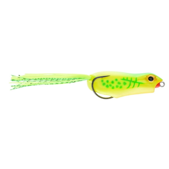 Matzuo MZCFNV2-BNE 2" Kroak Frog Lure, Banana/Lime