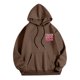 thumbnail image 5 of MHFRRA Sudaderas y Sudaderas para Hombre, Jersey Informal de Manga Larga con Estampado Delantero y Trasero para Uso Diario, Ajuste Relajado para Otoño E Invierno Marrón, 5 of 5