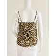 thumbnail image 3 of Abound Women's Leopard Print V-Neck Camisole Top Size XS Sleeveless Lined Pullover, 3 of 5