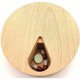 thumbnail image 2 of Wooden pill box 7 days custom case organizer natural wood container, 2 of 3