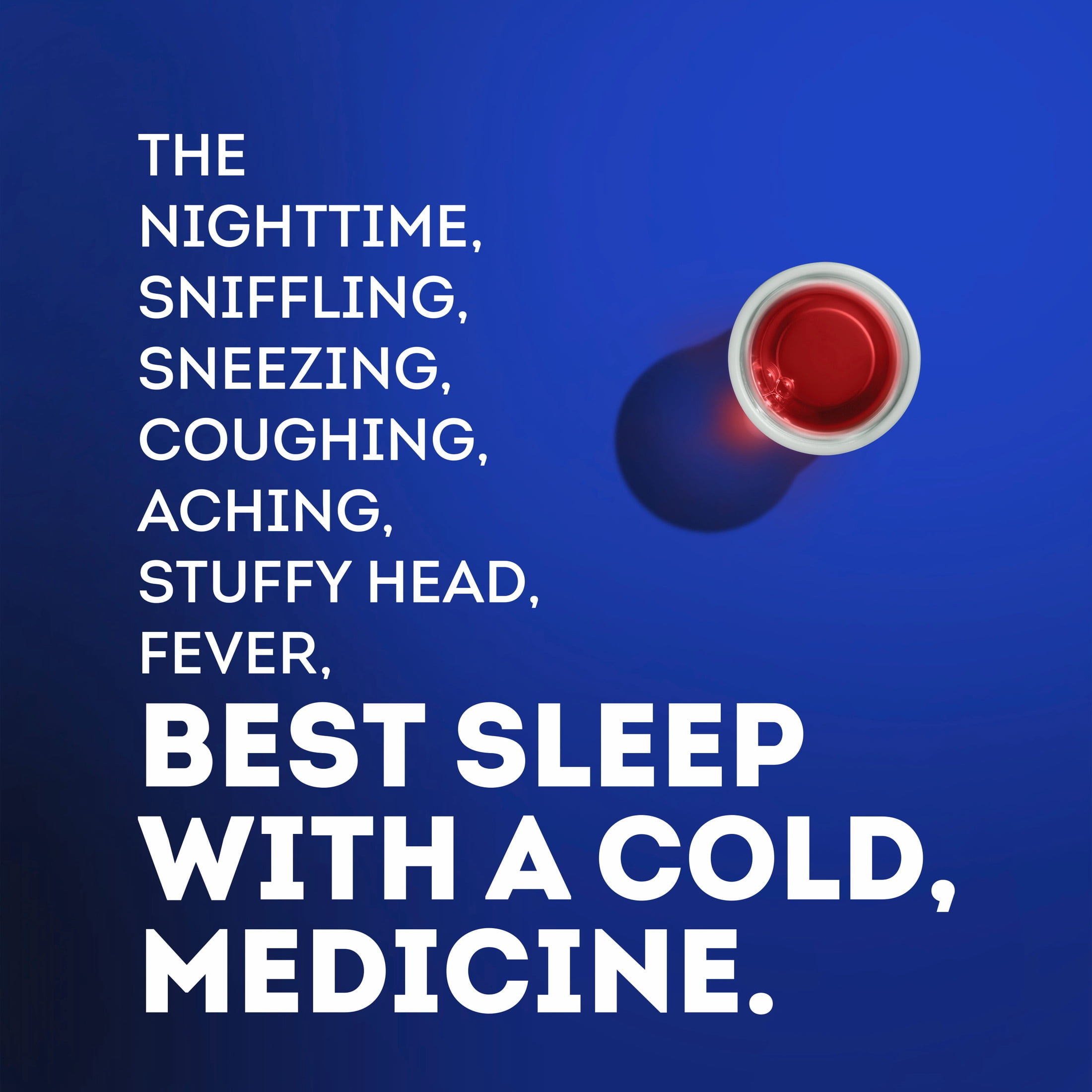 Vicks NyQuil SEVERE Cold & Flu Liquid, Nighttime Cold and Flu Medicine, Berry, 2x12 fl oz