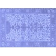 thumbnail image 1 of Ahgly Company Indoor Rectangle Oriental Blue Traditional Area Rugs, 7' x 9', 1 of 4