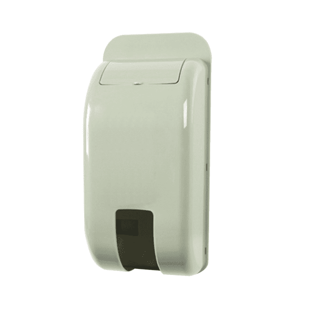 Monstrate Bolsa de basura caja de almacenamiento organizador de bolsa de basura contenedor de bolsa de basura de plástico para el baño del Organizadores de utensilios de cocina verde