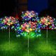 thumbnail image 1 of Guirnalda de luces LED solares para fuegos artificiales, para exteriores, resistente al agua, para jardín, 90/200 leds, para césped, calle, decoración navideña, 1 of 6