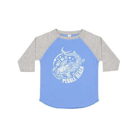 

Inktastic Meet Me at Pebble Beach Shark Design Gift Toddler Boy or Toddler Girl T-Shirt