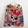 thumbnail image 5 of The Powerpuff Girls Zip Up Hoodies Unisex Realistic 3D Print Sweatshirt Long Sleeve Hooded Jacket Coat 3XL, 5 of 8