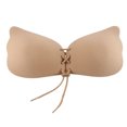 thumbnail image 1 of Bangcool Womens Bra Wireless Breathable Backless Self Adhesive Push up Bra Invisible Bra, 1 of 1