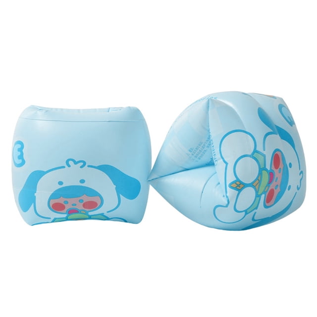 Brazos Flotantes Bandas Brazo Inflables Mangas Natación para Adultos (perro) Azul