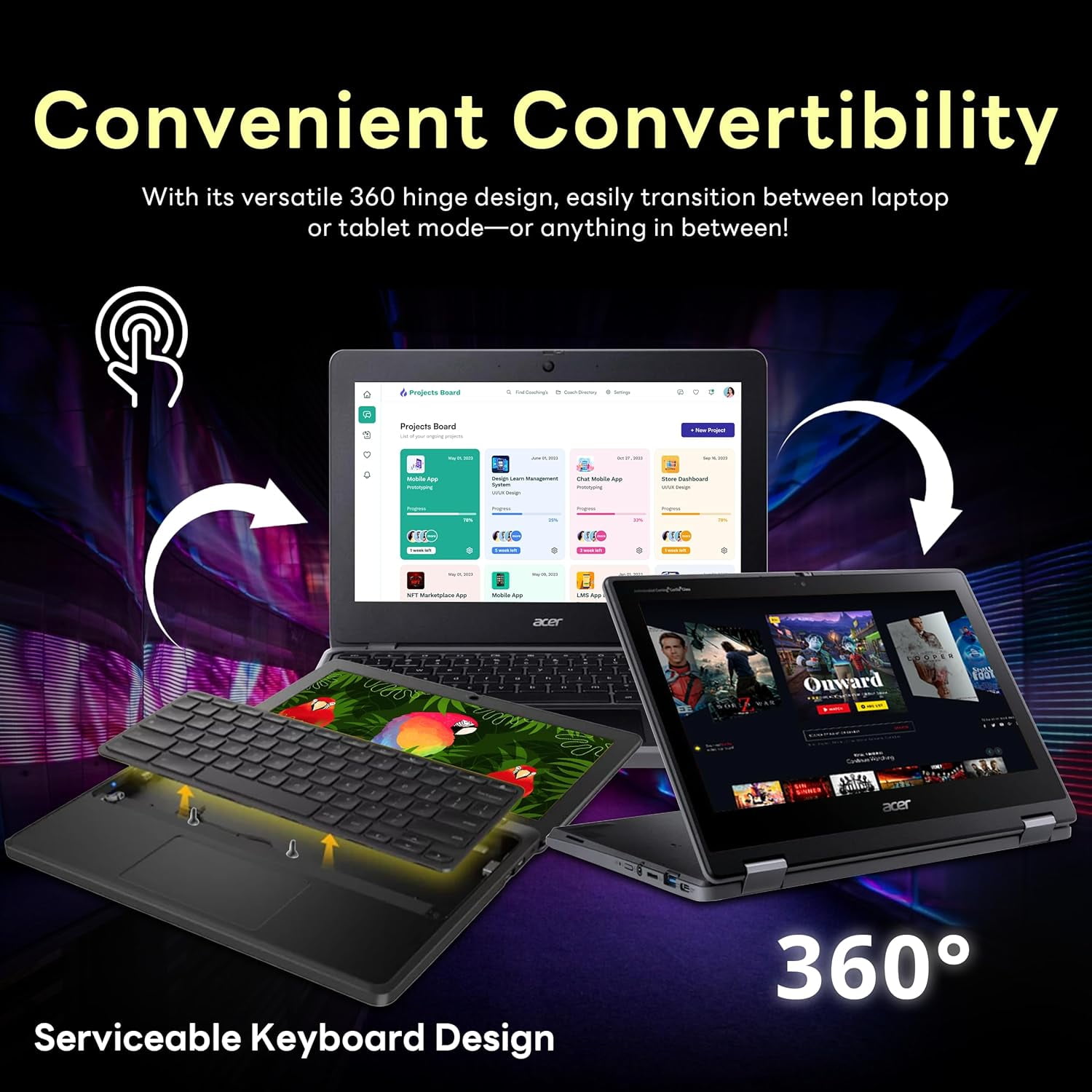 Acer Chromebook Spin 511ノートPC Amazon.co.jp: acer Chromebook Spin 511 R753T R753T-C8H2 11.6インチ