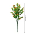 thumbnail image 4 of Yhmxh manojos de flores artificiales para exteriores, ideales para macetas, arbustos de follaje artificial resistentes a los rayos UV con vibrantes flores, plantas que no se decoloran, perfectas pa, 4 of 6