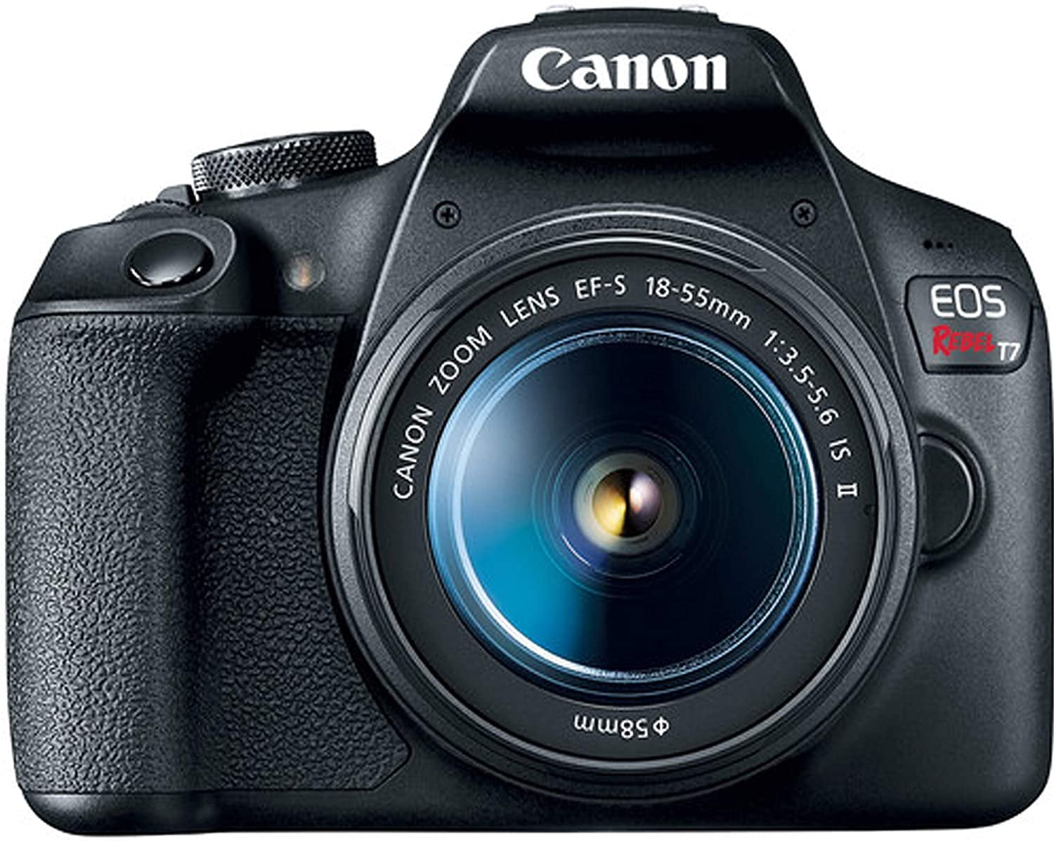 Canon EOS 2000D Rebel T7 DSLR Camera with 18-55mm f/3.5-5.6 is Zoom Lens + 75-300mm F/4-5.6 III Lens + 32GB Card, Tripod, Case, and More 24pc Bundle (International Version)