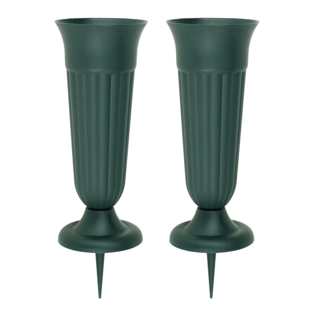 Florero para cementerio, decoración para tumbas, jarrón conmemorativo para actividades, lápidas