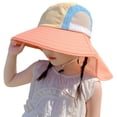 thumbnail image 3 of Bxsruta Kids Sun Hat for Boys Girls Ages 3-10 UPF 50+ Breathable Cotton Adjustable Outdoor Travel Beach Cap, 3 of 5