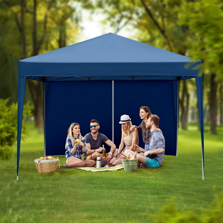 UBesGoo 10x10ft Outdoor Pop Up Gazebo Tent with 4 Sides