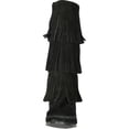 thumbnail image 2 of Minnetonka Women's 3-Layer Fringe Boot,Black,9 M US, 2 of 4