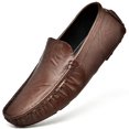 thumbnail image 3 of Men's Casual Loafers Moccasin Slip on Flats Boat Casual Dress Driving Shoes, 3 of 7