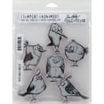 thumbnail image 1 of Tim Holtz Cling Stamps 7"X8.5"-Bird Crazy, 1 of 2