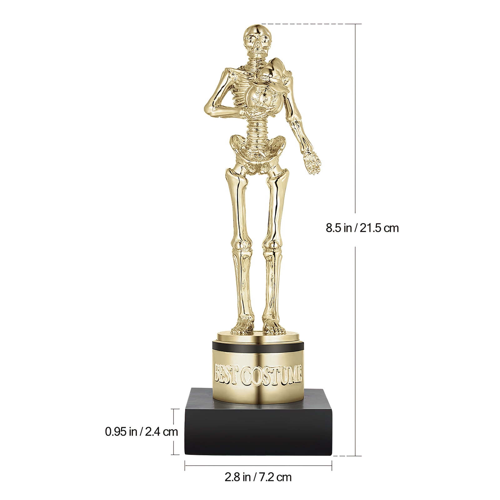 LNGODEHO Replica del campione di basket Larry O'Brien Trophy, Golden State Crafts Souvenir placcato, regalo per fan (16 cm