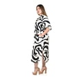 thumbnail image 2 of Vestido largo estampado Roman Fashion /Tallas Extras, 1765 (Negro) negro 38, 2 of 5