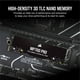 thumbnail image 5 of SSD Corsair MP700 PRO M.2 PCIe Gen5 x4 NVMe 2.0 de 2 TB, 5 of 7
