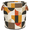 Multicolor 3, variant on ADECORIVY Shell Coral Sea Laundry Basket, Foldable Laundry Hamper, Dirty Clothes Hamper Clothes Organizer Basket for Bathroom, Bedroom, Dorm