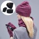 thumbnail image 5 of Juego de guantes de bufanda de gorro de invierno 3 en 1, forro interior de vellón cálido térmico de invierno, gorro de gorro de cuello cálido, guantes Sunnimix  Sombrero Bufanda y Guantes, 5 of 5