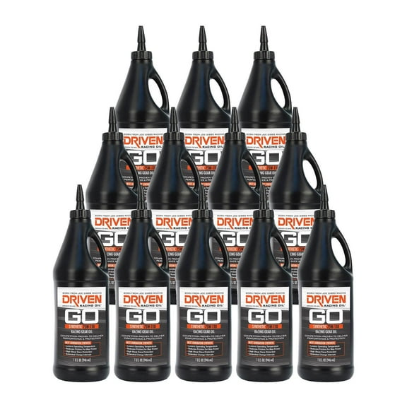 Driven Racing Oil 00631 75W110 Racing Gear Oil, 12 Quarts