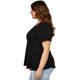 thumbnail image 5 of Blusa corte A Roman Fashion /Tallas Extras, 1710 (Negro) negro 40 Roman Fashion BL-GR-1710-NEGRO, 5 of 6