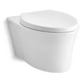 thumbnail image 2 of Kohler K-6299-7 Veil Wall-Hung Compact Elongated Dual-Flush Toilet with Quiet-Close Seat - Black, 2 of 2