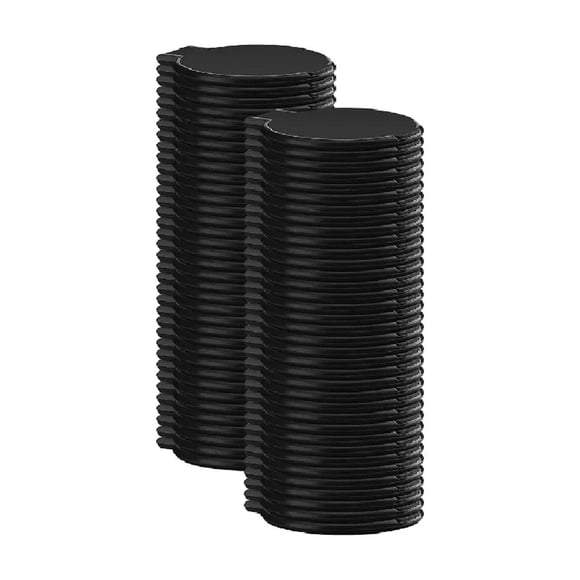 Espejo Portátil De Maquillaje Recuerdo Boda Fiesta Regalo 50 pzs, Negro