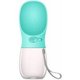 thumbnail image 1 of Botella para perros, botella portátil para beber para mascotas de 350 ml, bolsa para el polvo para perros, dispensador de bolsas con mosquetón, botella para gatos, azul STOL, 1 of 1