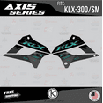 thumbnail image 4 of Kalair GFX Graphics Kit for Kawasaki KLX300SM (2021+) Axis Series, 4 of 5