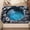 B, variant on Aximioll 3D Optical Illusion Floor Mat Style I 19.69 in, Non-Slip Water-Absorbent Crystal Velvet with Wide Waterfall Scene, Washable Entry Rug for Front Foyer and Bath