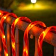 thumbnail image 4 of Christmas Decorations Solar Candy Cane Lights, Outdoor Upgraded Brighter Solar Christmas Pathway Marker Lights, Waterproof Christmas Decorations for Outdoor Yard Holiday Party Xmas Decor 4 Pack, 4 of 5