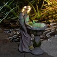 thumbnail image 1 of Estatuas sores, regalo elegante decorativo con resina LED, de escultura de Ángel para sa de estar, porche, estudio, inauguración de perfecl Estatua de ángel, 1 of 7