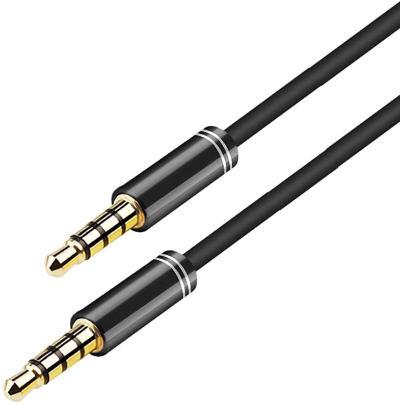 3.5mm Male to Male Audio Cable 4 Pole 