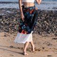 thumbnail image 6 of Bats Beach Skirts Summer Dress Chiffon Women's Casual Polyester Strap Beach Dress for Summer Beach Party, 6 of 6