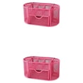 thumbnail image 2 of Guardoinrt Rust-Resistant Desk Organizer With Metal Pen Holder For Office And Home Pen Holder Storage Box Pen Container Penholder roseo 2PCS, 2 of 6