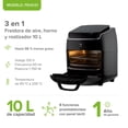 thumbnail image 3 of Freidora de aire - Horno de aire Caliente 10 Litros AVERA FEHC01 Freidora de Aire Recetario Incluido, 3 of 10