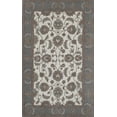 thumbnail image 2 of Rugs America Jasmine NDY01 Ivory Light Blue Oriental Traditional Ivory Area Rug, 2'3"x8', 2 of 6
