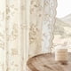 thumbnail image 1 of Cortinas de encaje SEEKRIGHT Victorian Floral Beige, 214 cm, 2 paneles, 1 of 7