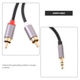 thumbnail image 2 of Audio Cable 2m Audio Cable 3.5mm To Dual RCA Headphone Extension Cable, 2 of 8