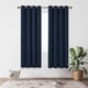 thumbnail image 2 of Cortinas Opacas Con Aislamiento Térmico, Diseño Moderno Con Ojales, Cortinas Para Dormitorio Y Sala De Estar, 132x183 Cm (Ancho X Alto), Juego De 2 Piezas Azul Oscuro, 2 of 5
