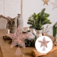 thumbnail image 4 of 1 UNID Decoración de árbol de Navidad Decoración de árbol con forma de estrella Decoración para el hogar de la luz de Navidad, 4 of 5