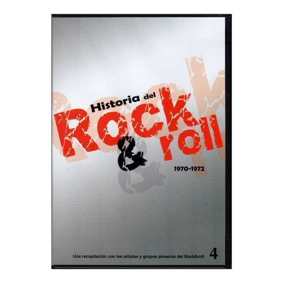 Documental Dvd TITANIUM Historia Del Rock y Roll 1970 1972 Vol 4
