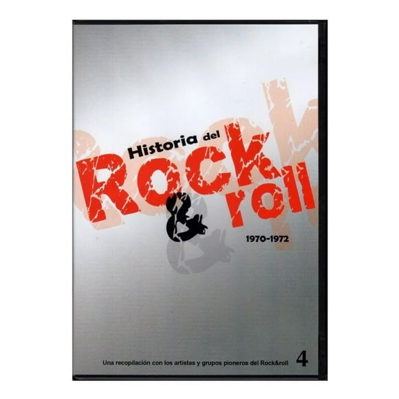 Documental Dvd TITANIUM Historia Del Rock y Roll 1970 1972 Vol 4