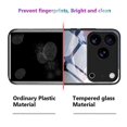 thumbnail image 2 of For iPhone 17 Pro Case PC TPU Tempered Glass Pattern Printing Shockproof Phone Back Cover - B0324, 2 of 5