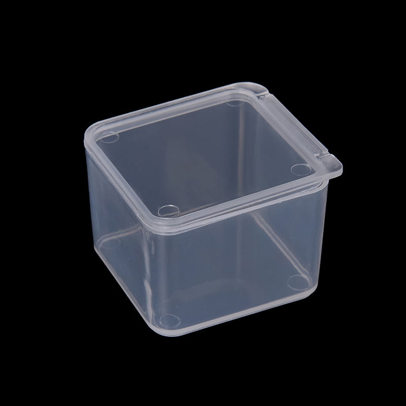 New Small Travel Clear CG Transparent Storage Box Case PU Superhard Plastic =cb 