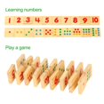 thumbnail image 3 of Juego de matemáticas de madera número de tablero rompecabezas clasificación juguetes Montessori, Abanopi Tablero de juego de matemáticas Sincero Electrónica, 3 of 3