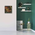 thumbnail image 6 of Epic Graffiti 'July Garden Trio III' by Silvia Vassileva, Canvas Wall Art, 18"x18", 6 of 6